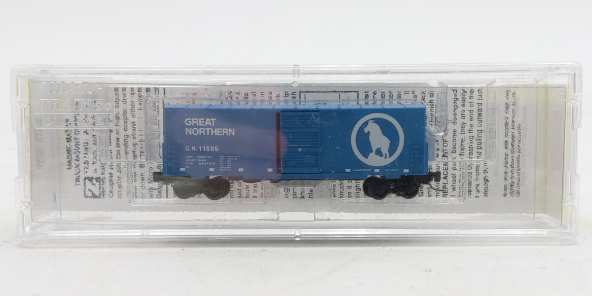 Micro-Trains 50300141 Z Great Northern 40' Single Door Boxcar #11595