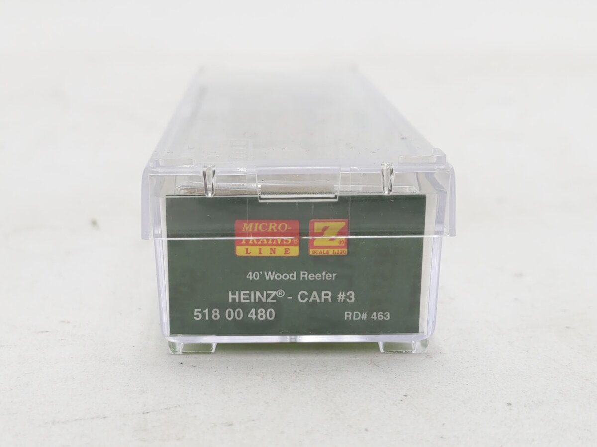 Micro-Trains 51800480 Z HPRL Heinz Euchred Figs 40' Single Door Reefer #463