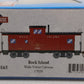 Roundhouse 90165 HO Rock Island Wide Vision Caboose #17020