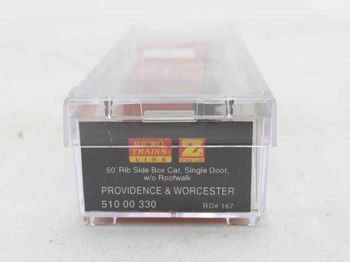 Micro-Trains 51000330 Z Providence & Worcester 50' Rib Side Box Car #167