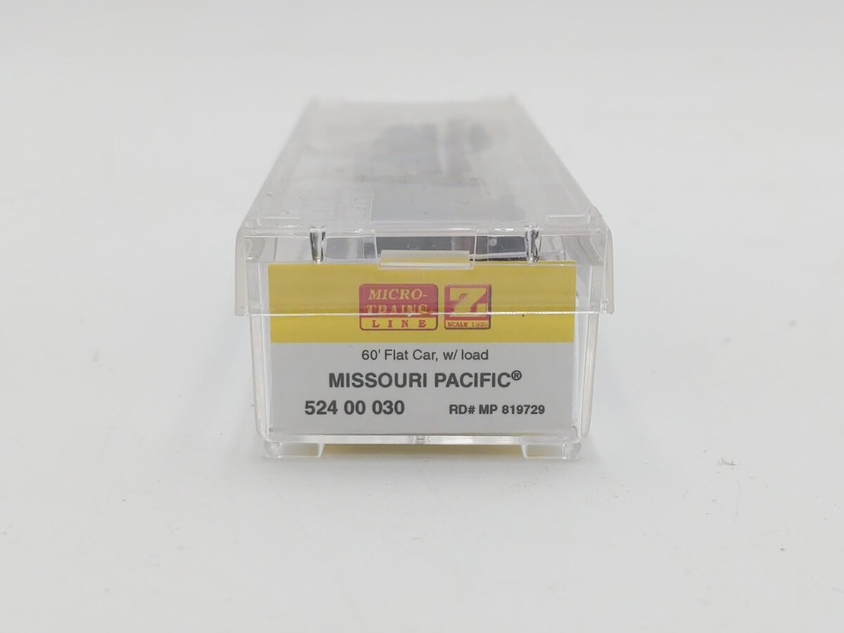 Micro-Trains 52400030 Z MP 60' Steel Flat Car w/Fuel Tank Load #819729