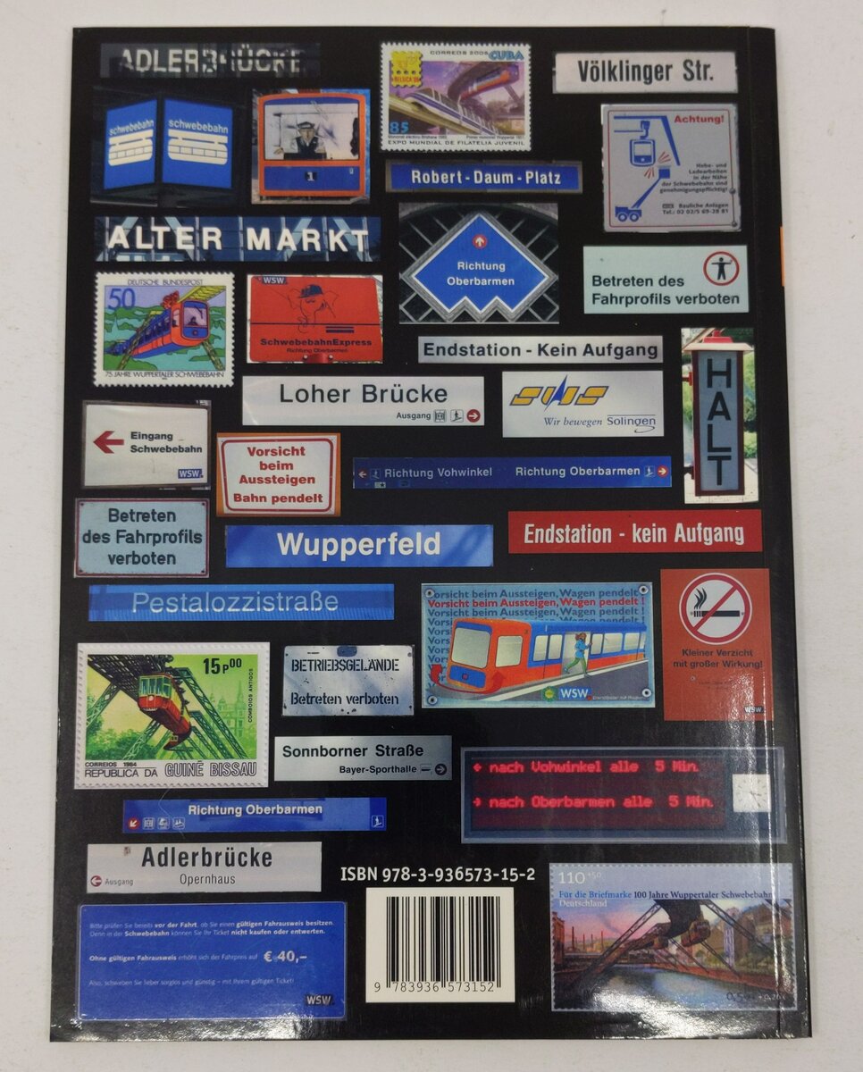 Wuppertal Schwebebahn Album Paperback Book By Christoph Groneck EX