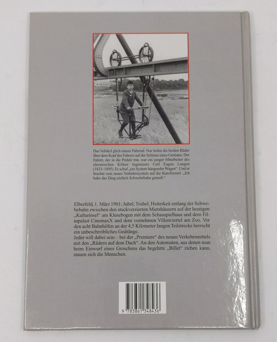 Die Wuppertaler Schwebebahn Hardcover Book By kurt schnöring, Wartberg Verlag LN