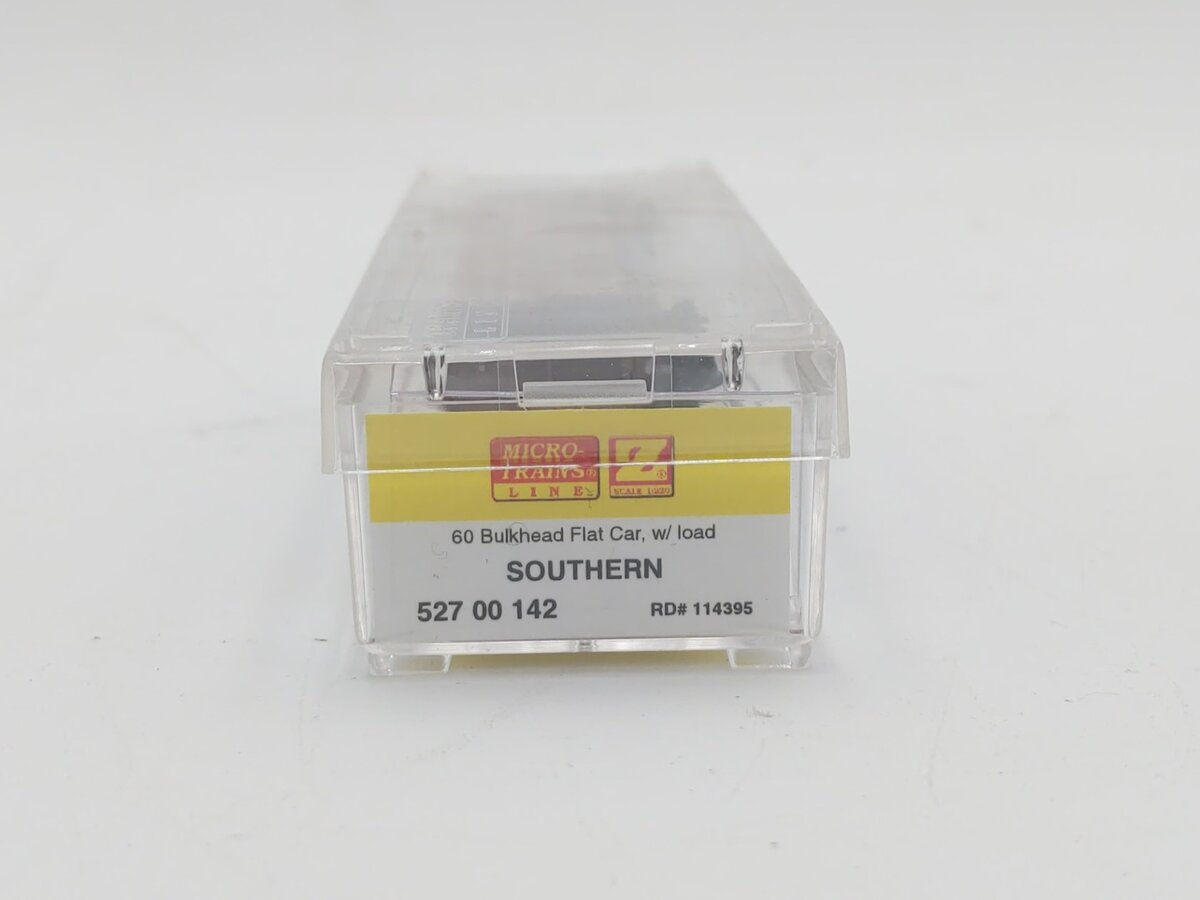 Micro-Trains 52700142 Z Southern 60' Bulkhead Flatcar w/Load #114395