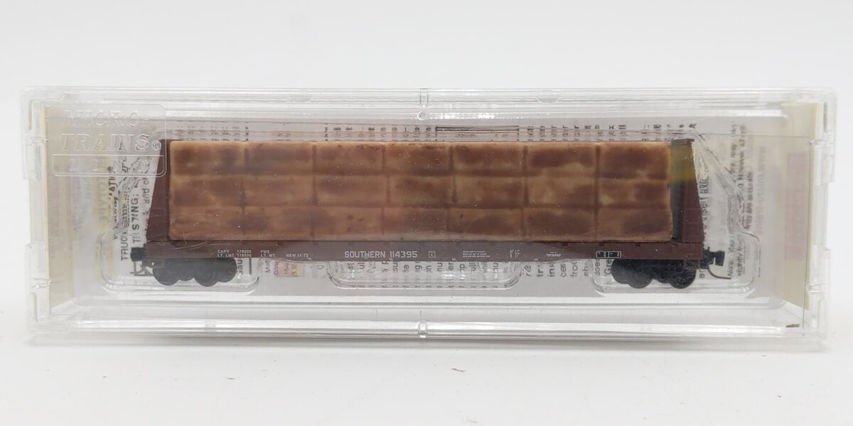 Micro-Trains 52700142 Z Southern 60' Bulkhead Flatcar w/Load #114395