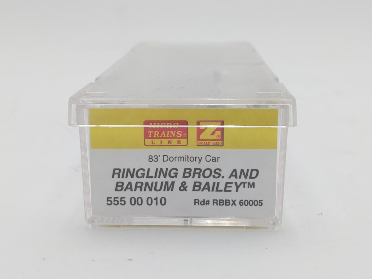 Micro-Trains 55500010 Z Ringling Bros and Barnum Bailey ACF Dormitory Car #60005