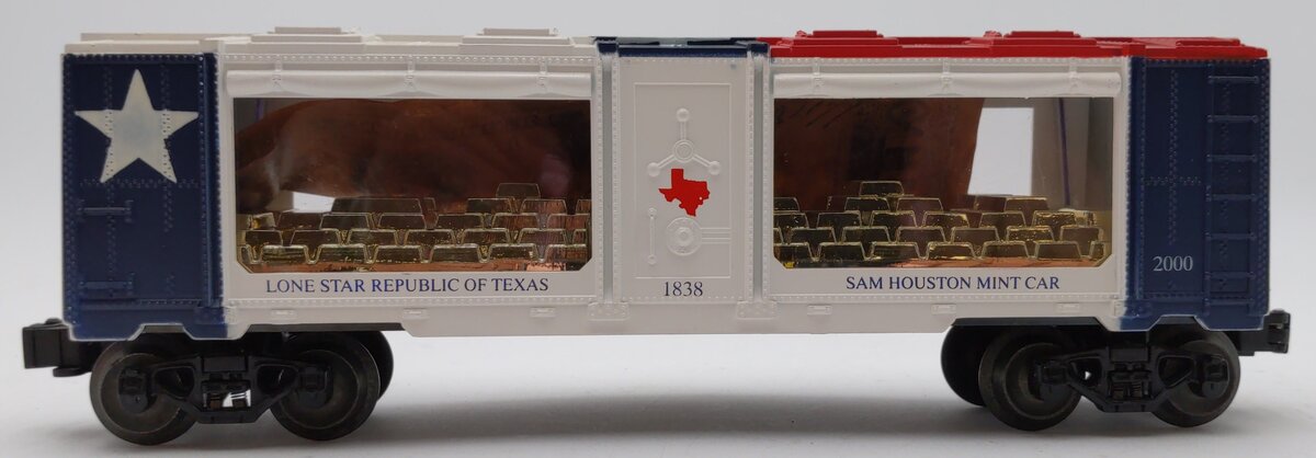 Lionel 8900 O Gauge HTOS Sam Houston Mint Car #1838 LN/Box