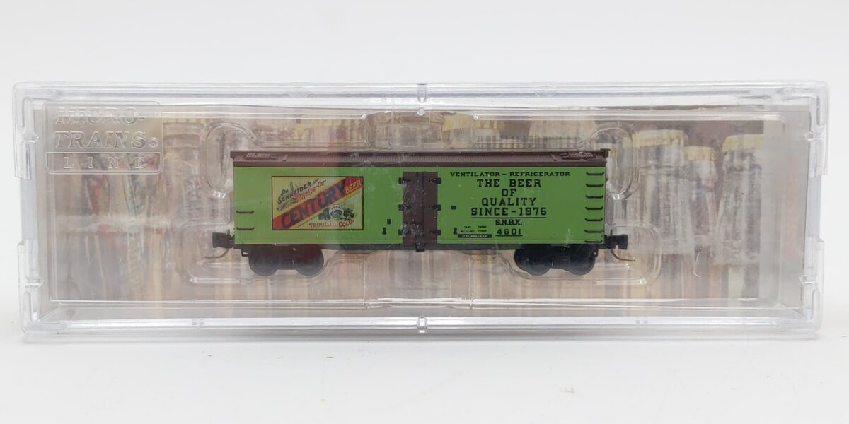 Micro-Trains 51800270 Z Century Beer SNBX 40' Double-Sheathed Wood Reefer #4601