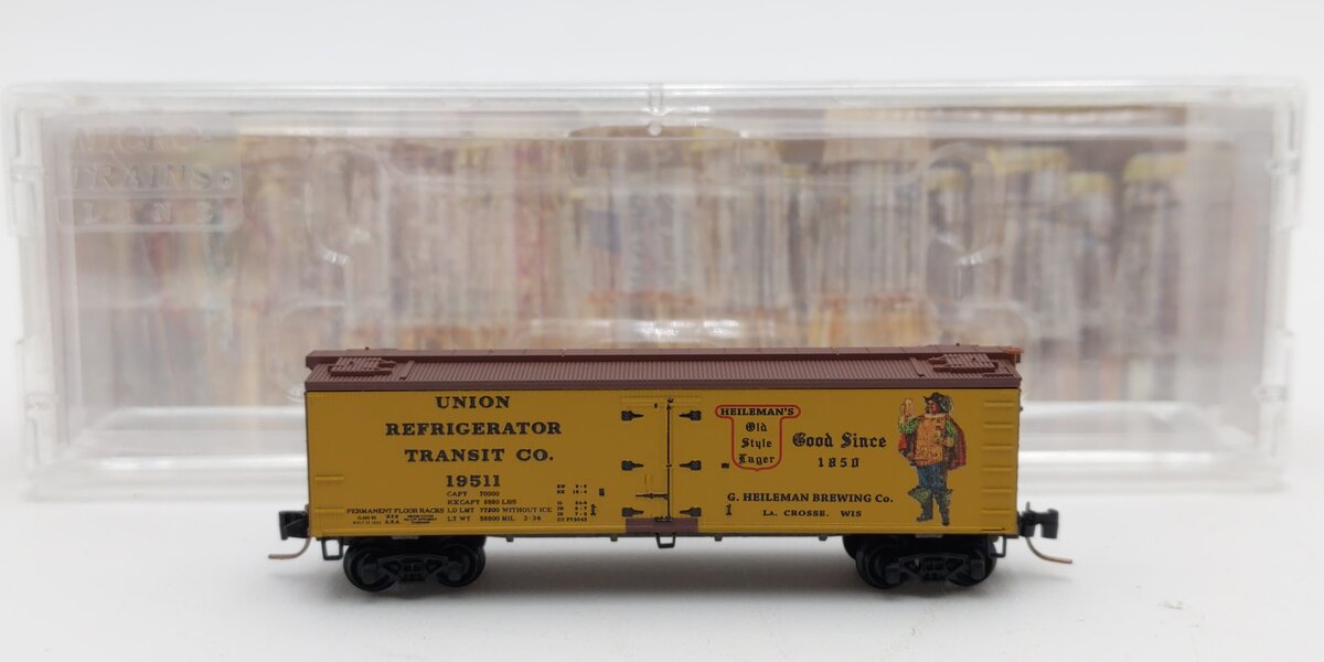 Micro-Trains 51800320 Z Heilman Brewery 40' Wood Refrigerator Car #19511