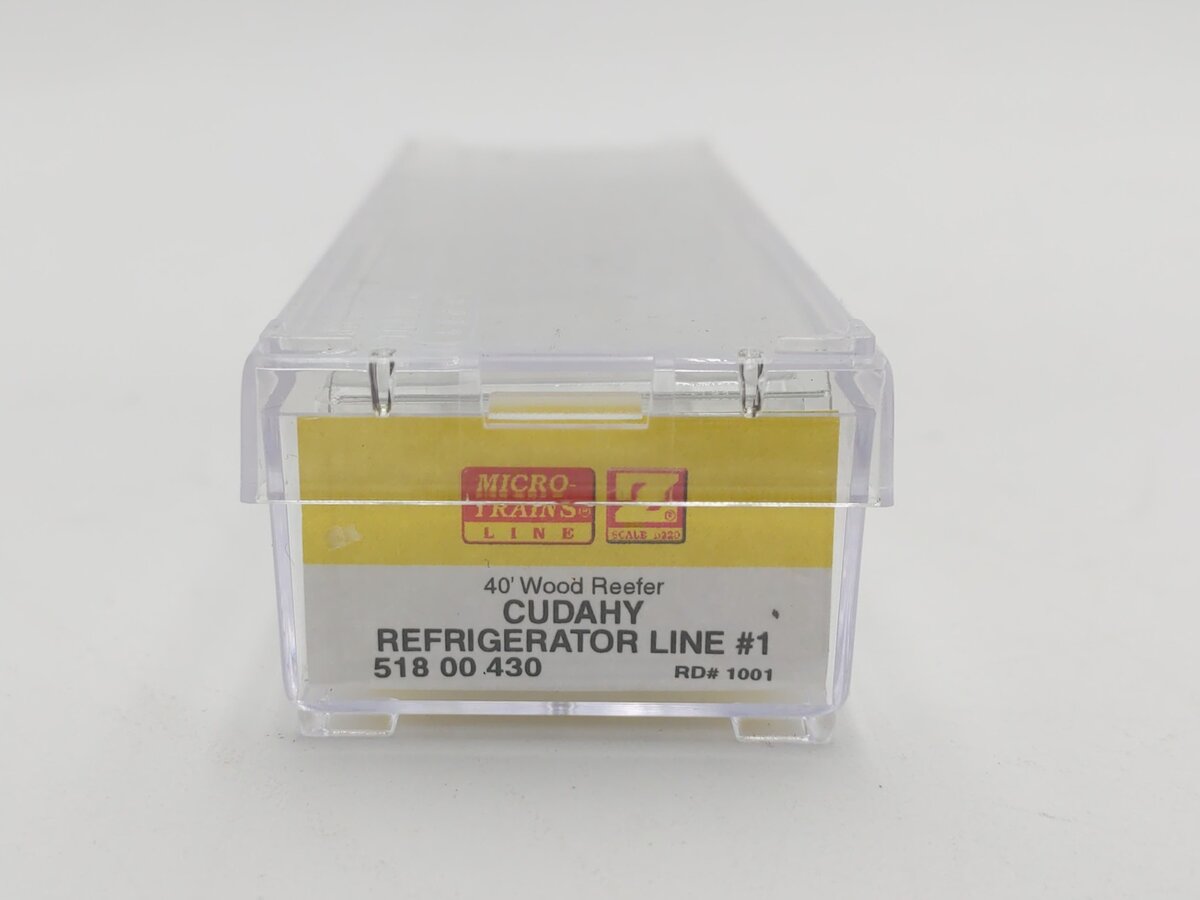 Micro-Trains 51800430 Z Cudahy Refrigerator Line #1 40' Wood Reefer #1001