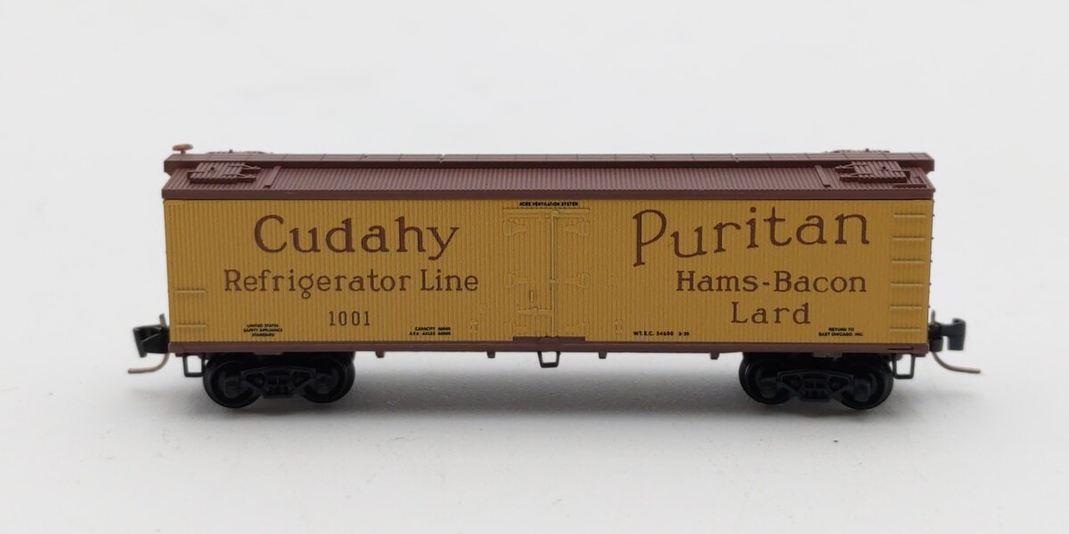 Micro-Trains 51800430 Z Cudahy Refrigerator Line #1 40' Wood Reefer #1001