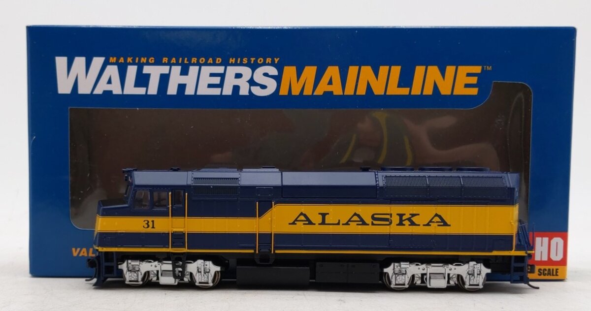 Walthers 910-19455 HO Alaska Railroad EMD F40PH Diesel Locomotive Sound/DCC #31