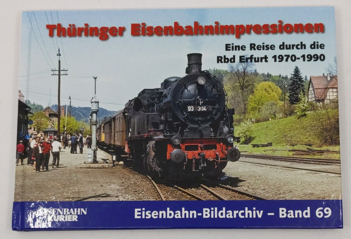 Thüringer Eisenbahnimpressionen Hardcover Book By Thomas Frister LN