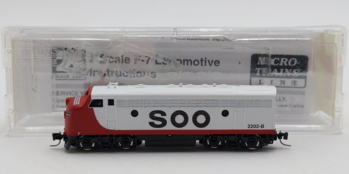 Micro-Trains 98001362 Z Soo Line EMD F7A - Standard DC #2202B