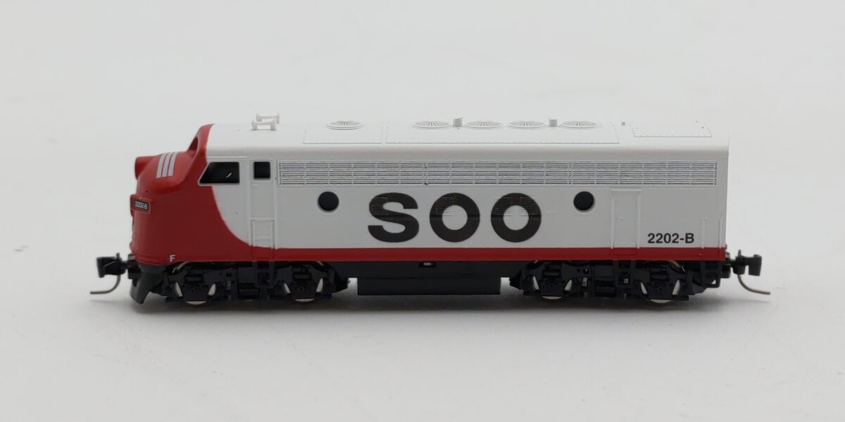 Micro-Trains 98001362 Z Soo Line EMD F7A - Standard DC #2202B