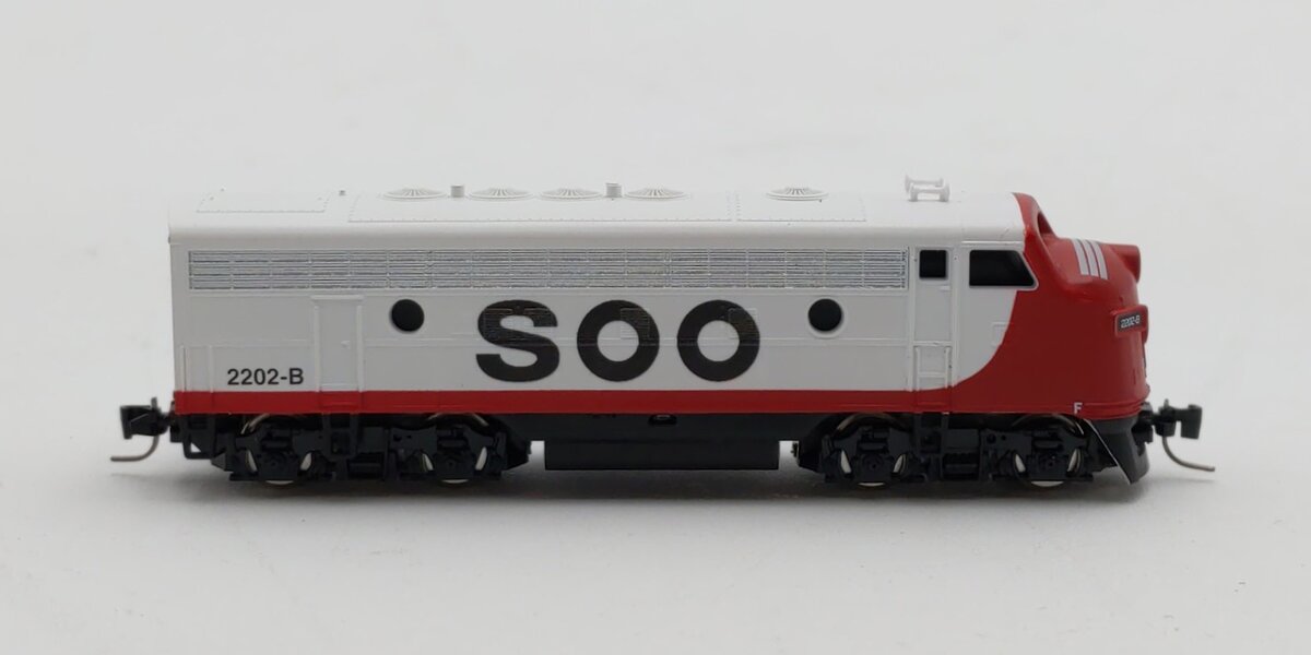 Micro-Trains 98001362 Z Soo Line EMD F7A - Standard DC #2202B