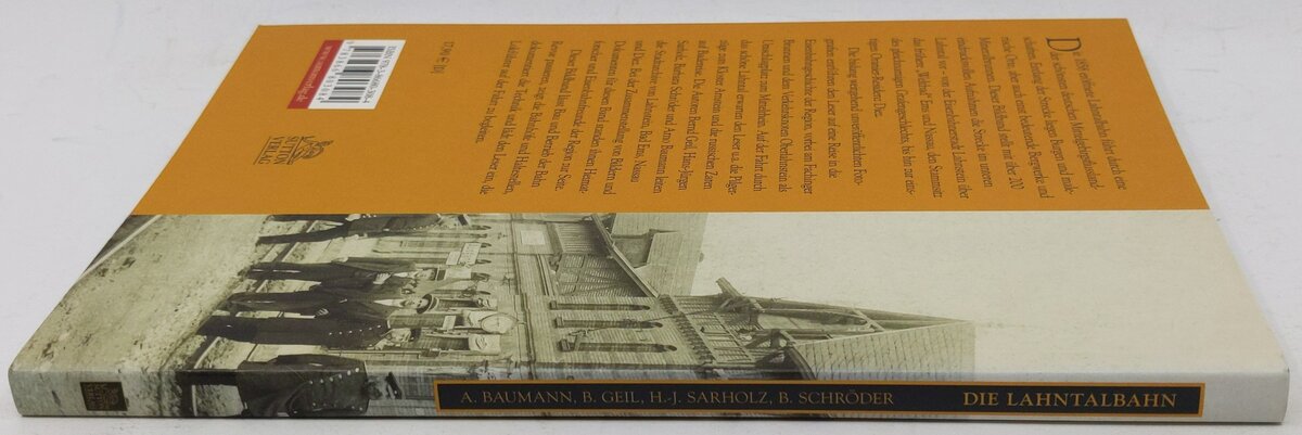 Die Lahntalbahn Paperback Book By Arno Baumann, Bernd Gail, Hans J. Sarholz LN