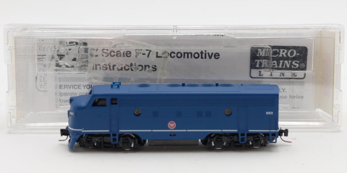 Micro-Trains 98001260 Z Missouri Pacific EMD F7-A Powered Diesel Locomotive #833