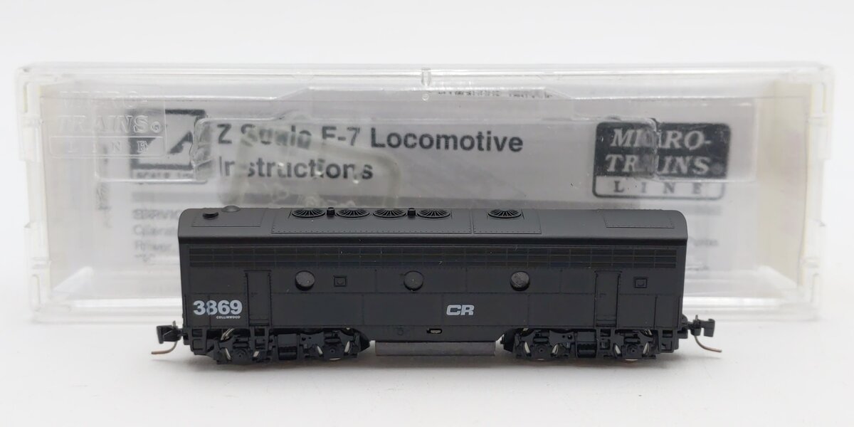 Micro-Trains 98002270 Z Conrail EMD F7B Diesl Locomotive #3869