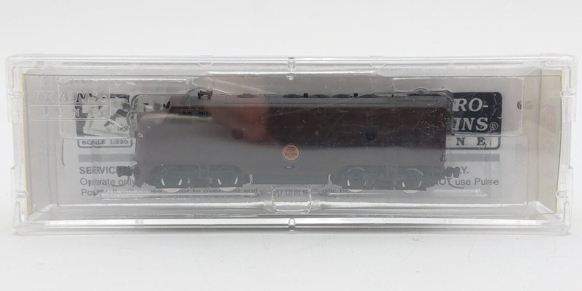 Micro-Trains 98001441 Z CGW EMD F7A Unit Powered Diesel Locomotive #154