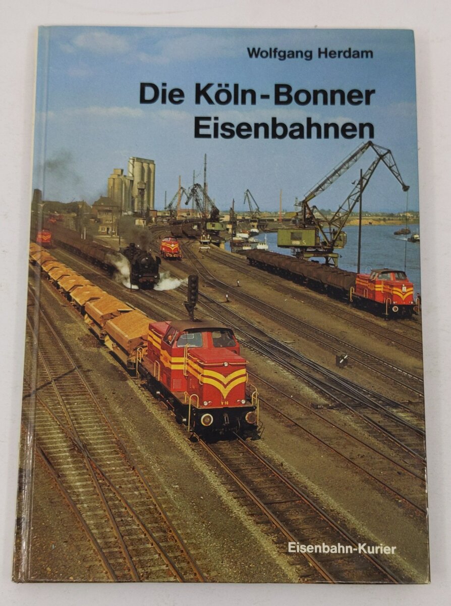 Die Köln-Bonner Eisenbahnen Hardcover Book By Wolfgang Herdam EX