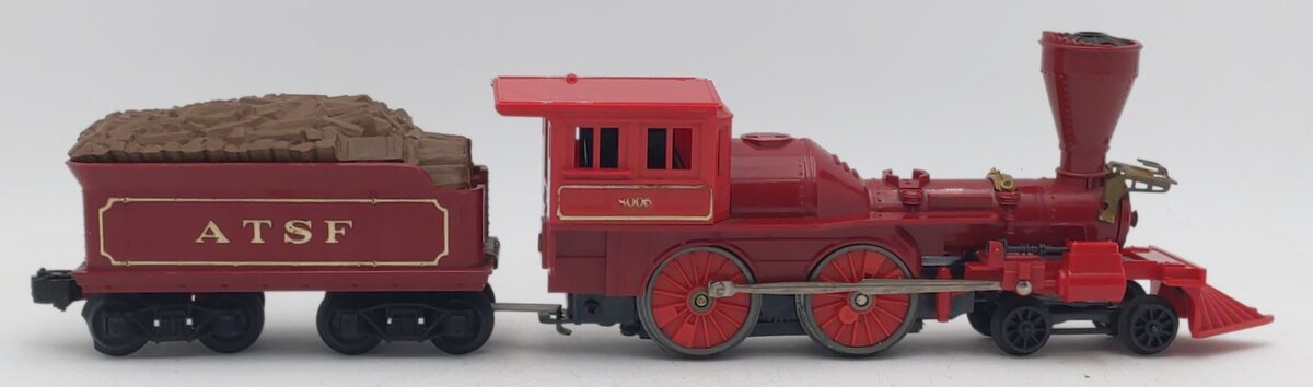 Lionel 8005 O Gauge ATSF 4-4-0 James Gang General Locomotive & Tender EX