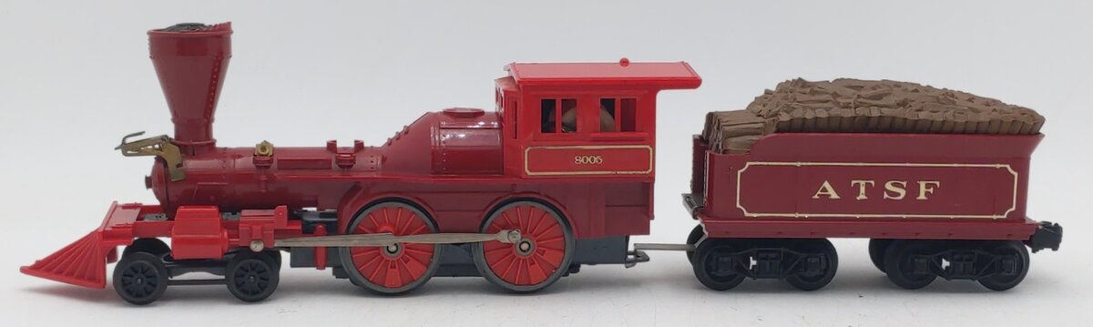 Lionel 8005 O Gauge ATSF 4-4-0 James Gang General Locomotive & Tender EX