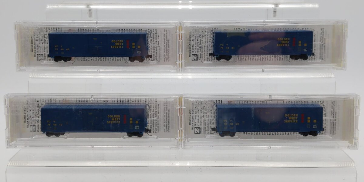 Micro-Trains 99400045 Z Golden West Service VCY 50' RS SD Boxcar No Roofwalk