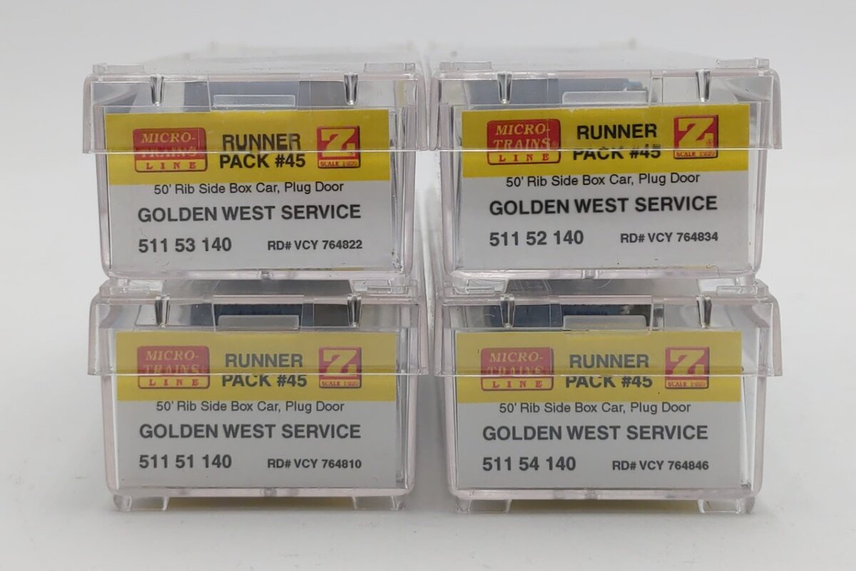 Micro-Trains 99400045 Z Golden West Service VCY 50' RS SD Boxcar No Roofwalk