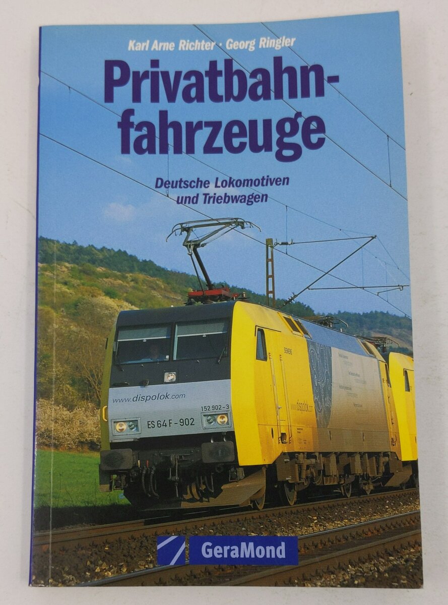 Privatbahnfahrzeuge Paperback Book By Karl-Arne Richter EX