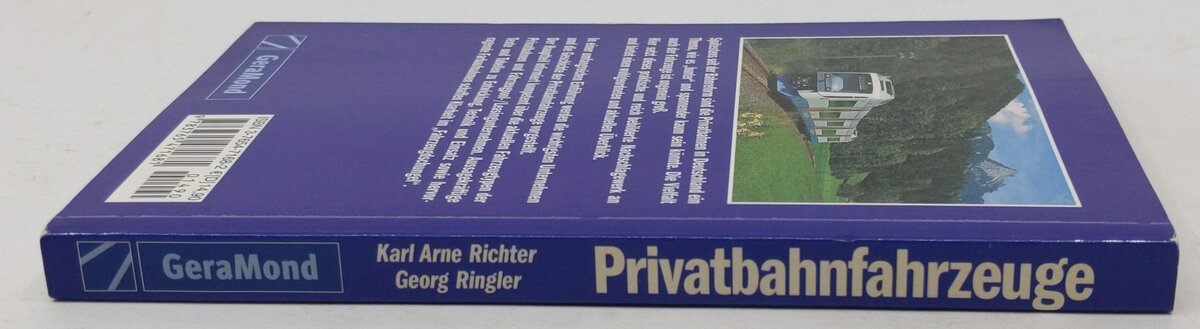 Privatbahnfahrzeuge Paperback Book By Karl-Arne Richter EX
