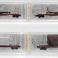 Micro-Trains 99400067 Z Western Pacific 60' Flatcar w/ Wreck Load (Pack of 4)