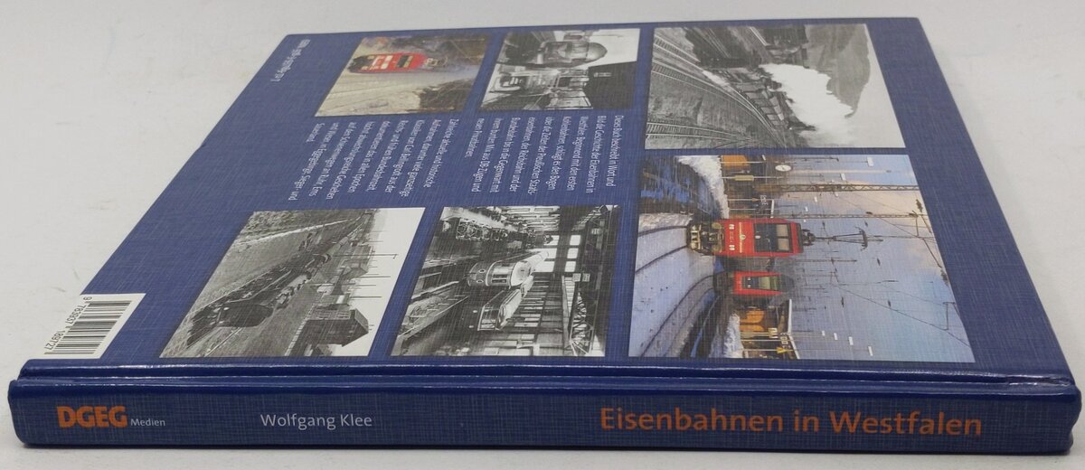 Eisenbahnen in Westfalen  Hardcover Book By Wolfgang Klee EX