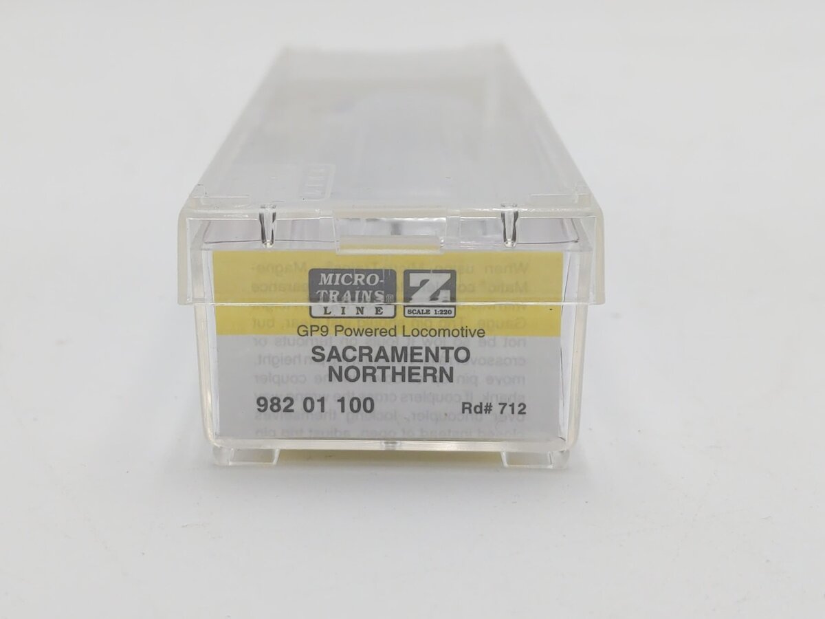 Micro-Trains 98201100 Z SN EMD GP9 Powered Diesel Locomotive #712