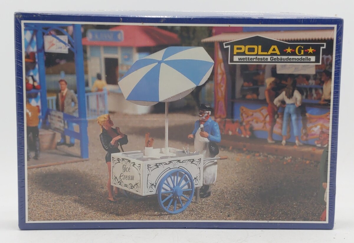 Pola 1875 G Scale Ice Salesman Building Kit