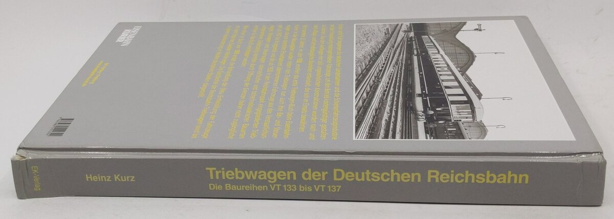 Triebwagen der Deutschen Reichsbahn Hardcover Book By Heinz Kurz VG