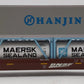 MTH 20-95074 BNSF Husky Stack Car w/ Maersk Containers #238558