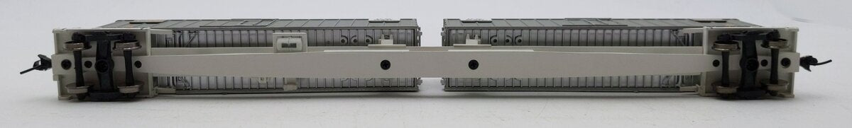 Walthers 932-40851 HO Scale NYC Flexi-Van Flatcar w/ Side Door Trailers #504154 LN