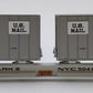 Walthers 932-40851 HO Scale NYC Flexi-Van Flatcar w/ Side Door Trailers #504154 LN