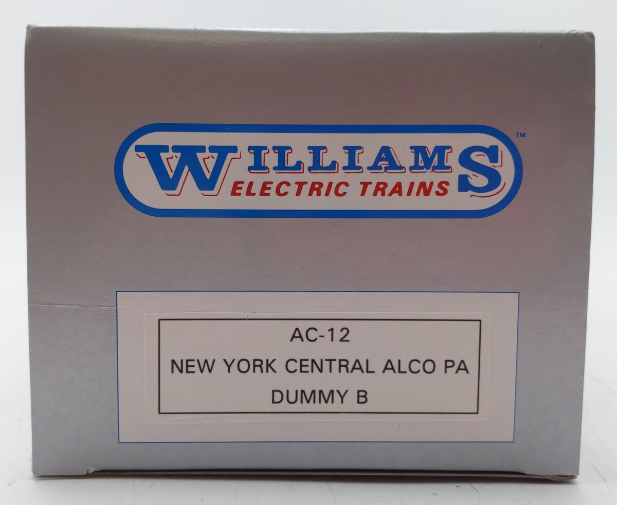 Williams AC-12 O New York Central Alco PA Dummy B Locomotive EX/Box