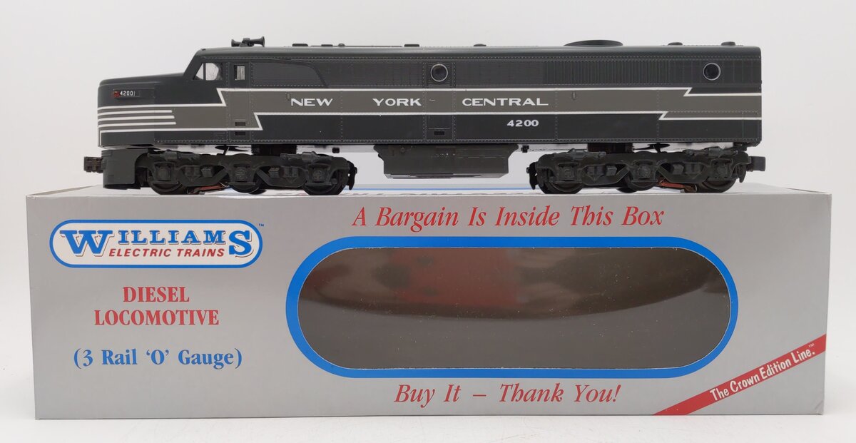 Williams AC-08 O New York Central Alco PA Power A Diesel Locomotive #4200 EX/Box