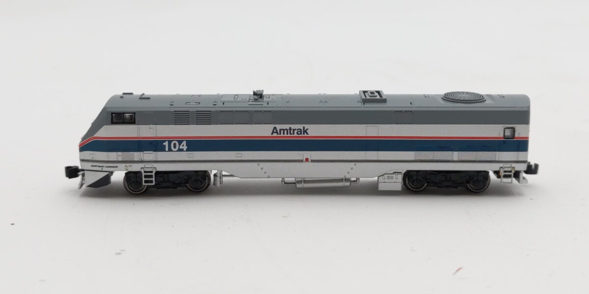 American Z-Line 63501-5 Z Scale Amtrak GE P42 Genesis Diesel Locomotive #104 LN/Box