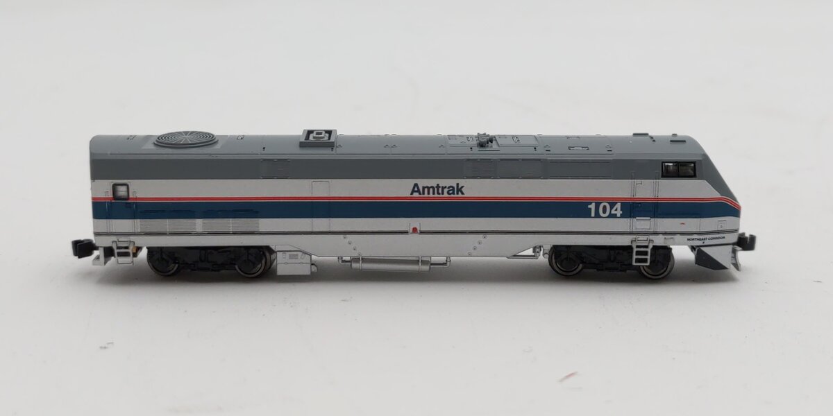 American Z-Line 63501-5 Z Scale Amtrak GE P42 Genesis Diesel Locomotive #104 LN/Box