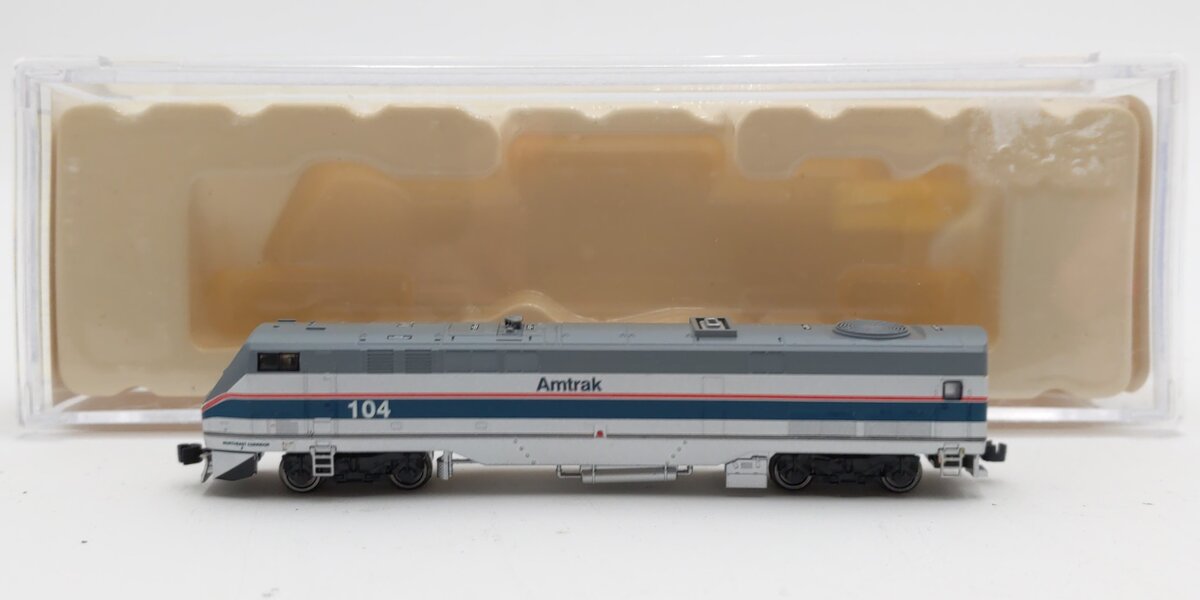 American Z-Line 63501-5 Z Scale Amtrak GE P42 Genesis Diesel Locomotive #104 LN/Box