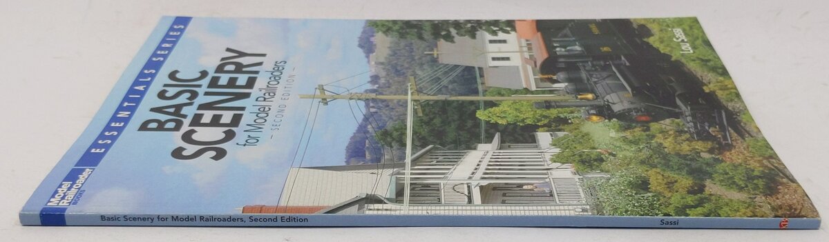 Basic Scenery for Model Railroaders Paperback Book By Lou Sassi EX