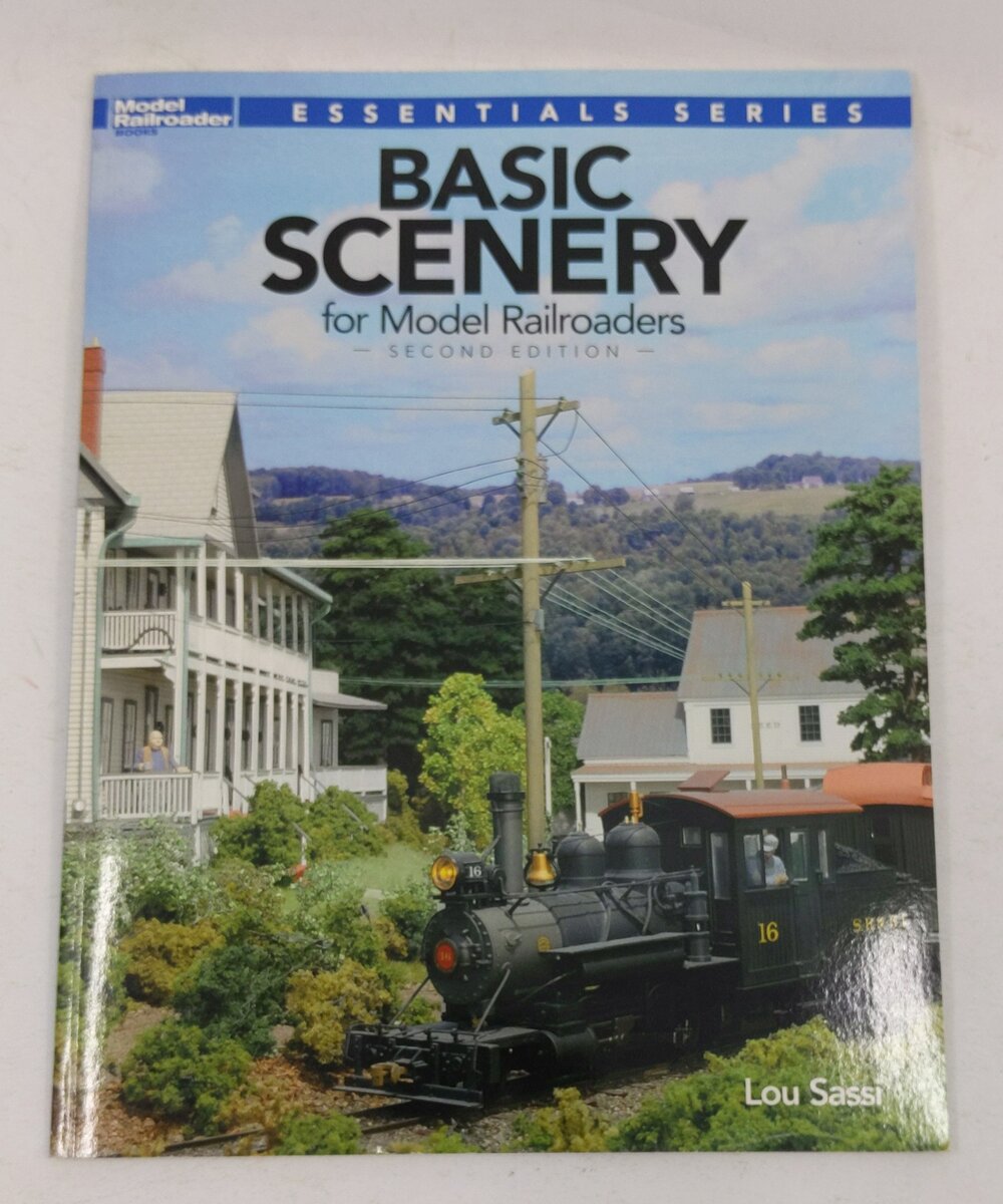 Basic Scenery for Model Railroaders Paperback Book By Lou Sassi EX