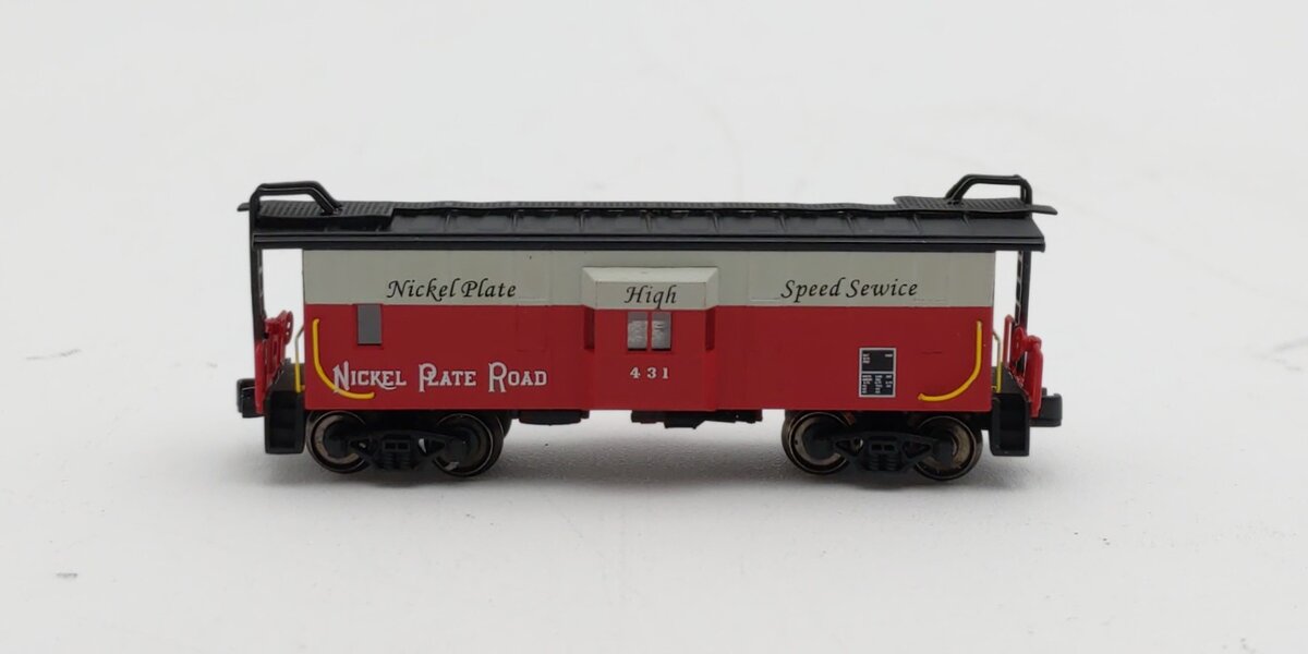 American Z-Line 92012-01 Z Scale Nickle Plate Road Bay Window Caboose #431 EX/Box