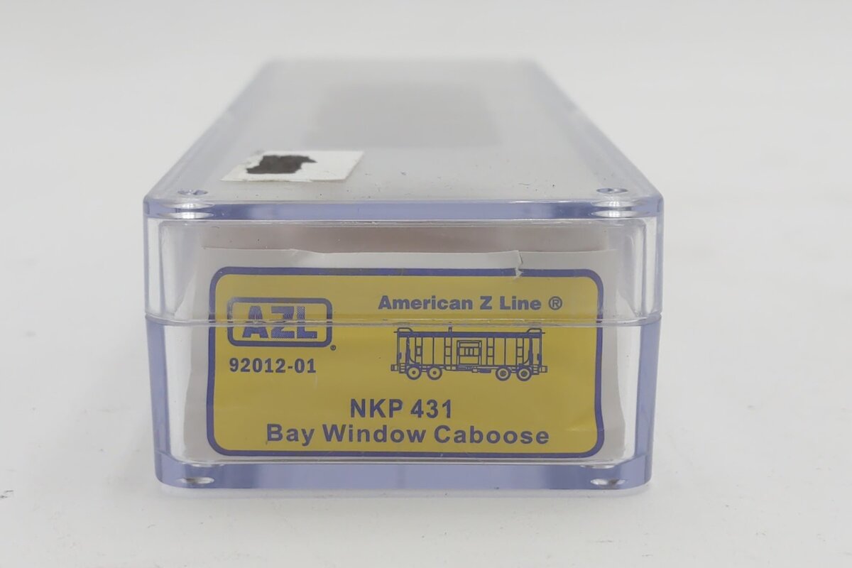 American Z-Line 92012-01 Z Scale Nickle Plate Road Bay Window Caboose #431 EX/Box
