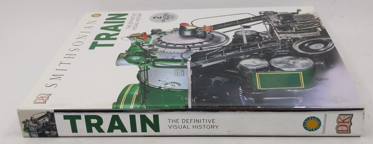 Train: The Definitive Visual History Hardcover Book By DK VG