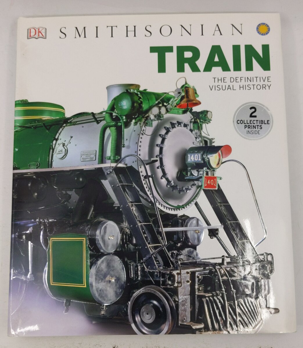 Train: The Definitive Visual History Hardcover Book By DK VG